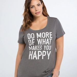 Torrid "Happy" T-shirt, size 2